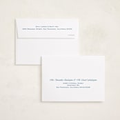 "Heath" - Holiday Cards in Sky by Annie Shapiro - FREE Recipient Addressing