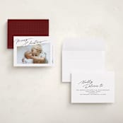 "Elements" - Holiday Cards in Coal by Pixel and Hank - Assembled