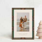 "Highland Holiday" - Holiday Cards in Hazel by Olivia Kanaley Inman - Front