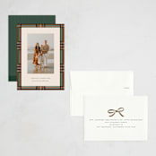 "Highland Holiday" - Holiday Cards in Hazel by Olivia Kanaley Inman - Assembled