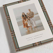 "Highland Holiday" - Holiday Cards in Hazel by Olivia Kanaley Inman - Detail