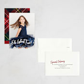 "Fun Times" - Holiday Cards in Snowfall by Rebecca Rueth - Assembled