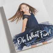 "Fun Times" - Holiday Cards in Snowfall by Rebecca Rueth - Detail