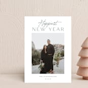 "In abundance" - Holiday Cards in Evergreen by Stacey Meacham - Front