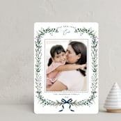 "Festive Vine" - Holiday Cards in Twilight by Susan Moyal - Front