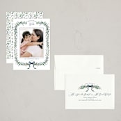 "Festive Vine" - Holiday Cards in Twilight by Susan Moyal - Assembled