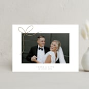 "Little Bow" - Holiday Cards in Winter by Yuliya Evseeva - Front