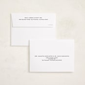 "Haute Holidays" - Holiday Cards in Tuxedo by Lottie Aldarwish - FREE Recipient Addressing