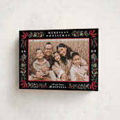 "Sparkly Bows" - Holiday Cards in Festive by Makewells - Folded Card