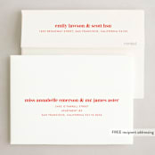 "good times ahead" - Holiday Cards in Snow by Sarah Curry - FREE Recipient Addressing