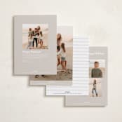 "Palomino" - Holiday Cards in Wave by chocomocacino - Back of Card Options