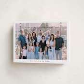 "Noël moderne" - Holiday Cards in Cloud by Benita Crandall - Folded Card