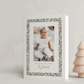 "foraged frame" - Holiday Cards in Pine by Karidy Walker - Folded Card