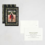"Framosa" - Holiday Cards in Coal by Petra Kern - Assembled