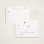 "DUO" - Holiday Cards in Star by Sumak Studio - FREE Recipient Addressing
