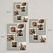 "Blessed Collage" - Holiday Cards in Fir by Olivia Williams - Formats Available