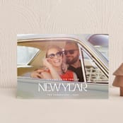 "Simple Cheer" - Holiday Cards in Frost by Ekko Studio - Front