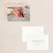 "Simple Cheer" - Holiday Cards in Frost by Ekko Studio - Assembled