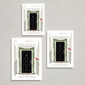 "From our home to yours" - Holiday Cards in Midnight by Susan Moyal - Formats Available