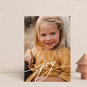 "refined" - Holiday Cards in Snow by April Astudillo - Front
