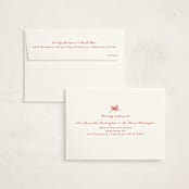 "Skatelle" - Holiday Cards in Rose by Jelena Vuletic - FREE Recipient Addressing