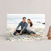 "Twinkling Emblem" - Holiday Cards in Champagne Toast by Jennifer Postorino - Front