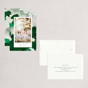 "Blithely" - Holiday Cards in Shamrock by Alaina Cherup - Assembled