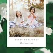 "Blithely" - Holiday Cards in Shamrock by Alaina Cherup - Detail
