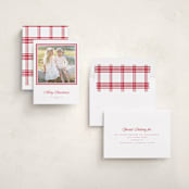 "Lauren" - Holiday Photo Mount Cards in Santa Suit by Blustery August - Assembled