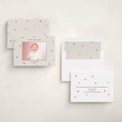 "Tiny Star Confetti" - Holiday Photo Mount Cards in Confetti by Kercia Jane - Assembled