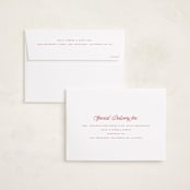 "Lauren" - Holiday Photo Mount Cards in Apple by Blustery August - FREE Recipient Addressing