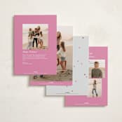 "Confetti" - Holiday Photo Mount Cards in Candy by Lori Wemple - Back of Card Options
