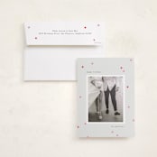 "Confetti" - Holiday Photo Mount Cards in Candy by Lori Wemple - Card with Envelope