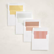"Checker Frame" - Holiday Photo Mount Cards in Candy Cane by Kelly Watkins - Envelope Liner Options