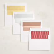 "Viva Stripe" - Holiday Photo Mount Cards in Peppermint by Olivia Raufman - Envelope Liner Options