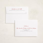"merry" - Holiday Photo Mount Cards in Candy Cane by Benita Crandall - FREE Recipient Addressing
