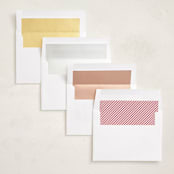 "Candycane" - Holiday Photo Mount Cards in Candy Cane by Pixel and Hank - Envelope Liner Options