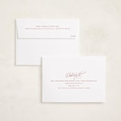 "Glide" - Holiday Photo Mount Cards in Holly Berry by Everett Paper Goods - FREE Recipient Addressing