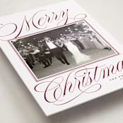 "Sugarplum" - Holiday Photo Mount Cards in Sugar Plum by Alston Foster - Premium Photo Paper Mounted on Card