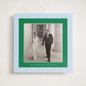 "Kelly" - Holiday Photo Mount Cards in Frost by Jenna Holcomb - Front