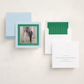"Kelly" - Holiday Photo Mount Cards in Frost by Jenna Holcomb - Assembled