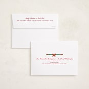 "Christmas maximalism" - Holiday Photo Mount Cards in Stocking by Creo Study - FREE Recipient Addressing
