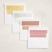 "Christmas maximalism" - Holiday Photo Mount Cards in Stocking by Creo Study - Envelope Liner Options