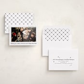 "Serenata" - Holiday Photo Mount Cards in Midnight by Pati Cascino - Assembled
