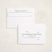 "Serenata" - Holiday Photo Mount Cards in Midnight by Pati Cascino - FREE Recipient Addressing