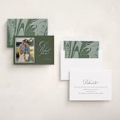 "Family Traditions" - Holiday Photo Mount Cards in Evergreen by Erin Hodges - Assembled