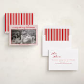 "Casual Fancy Christmas" - Holiday Photo Mount Cards in Peppermint by Anna Kasper - Assembled