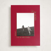 "Delicate Frame" - Holiday Photo Mount Cards in Pomegranate by Baumbirdy - Front