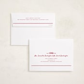 "Little Christmas Gift" - Holiday Photo Mount Cards in Candy Cane by Jenna Holcomb - FREE Recipient Addressing