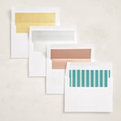 "Julep" - Holiday Photo Mount Cards in Mint by Megan Davis - Envelope Liner Options